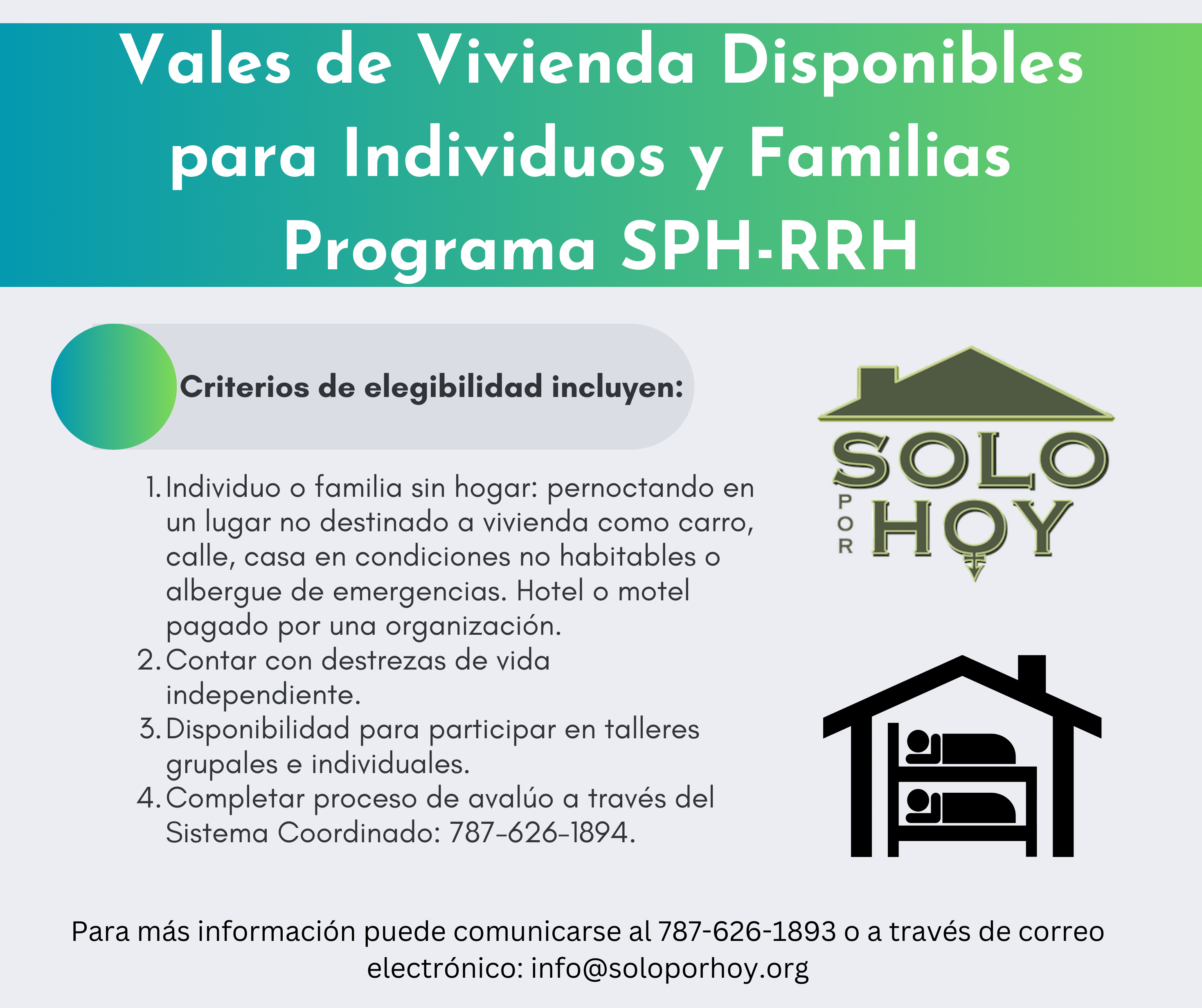 Vales de Vivienda Disponible